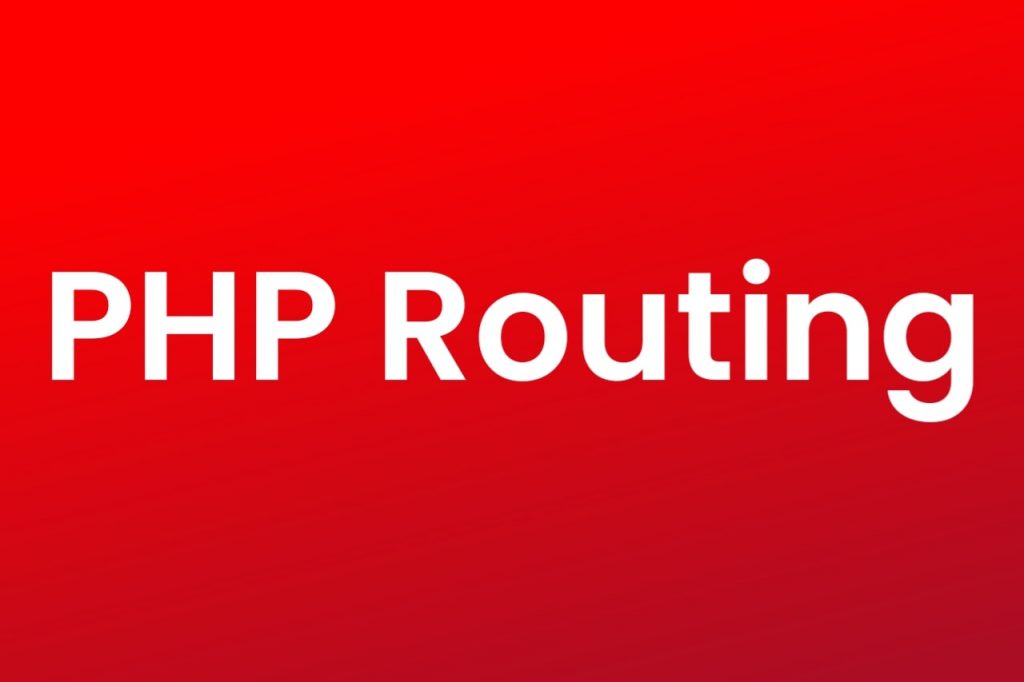 php routing